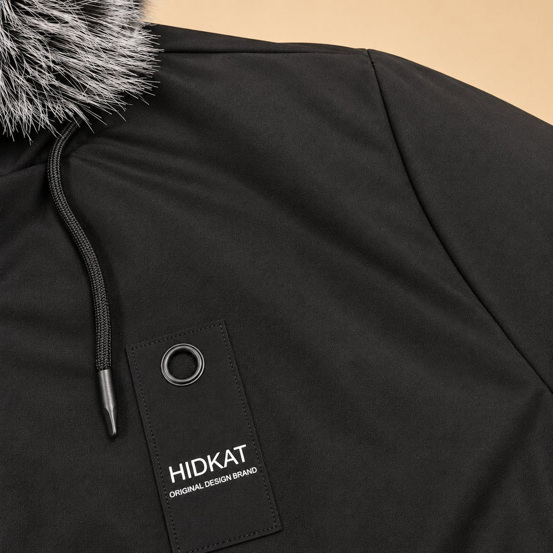 Men's Parka Jacket Fleece Lined Hooded