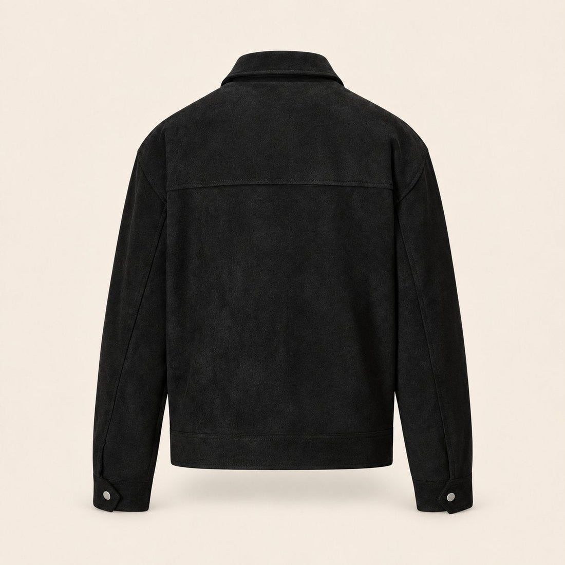 Men's Faux Suede Relaxed-Fit Jacket