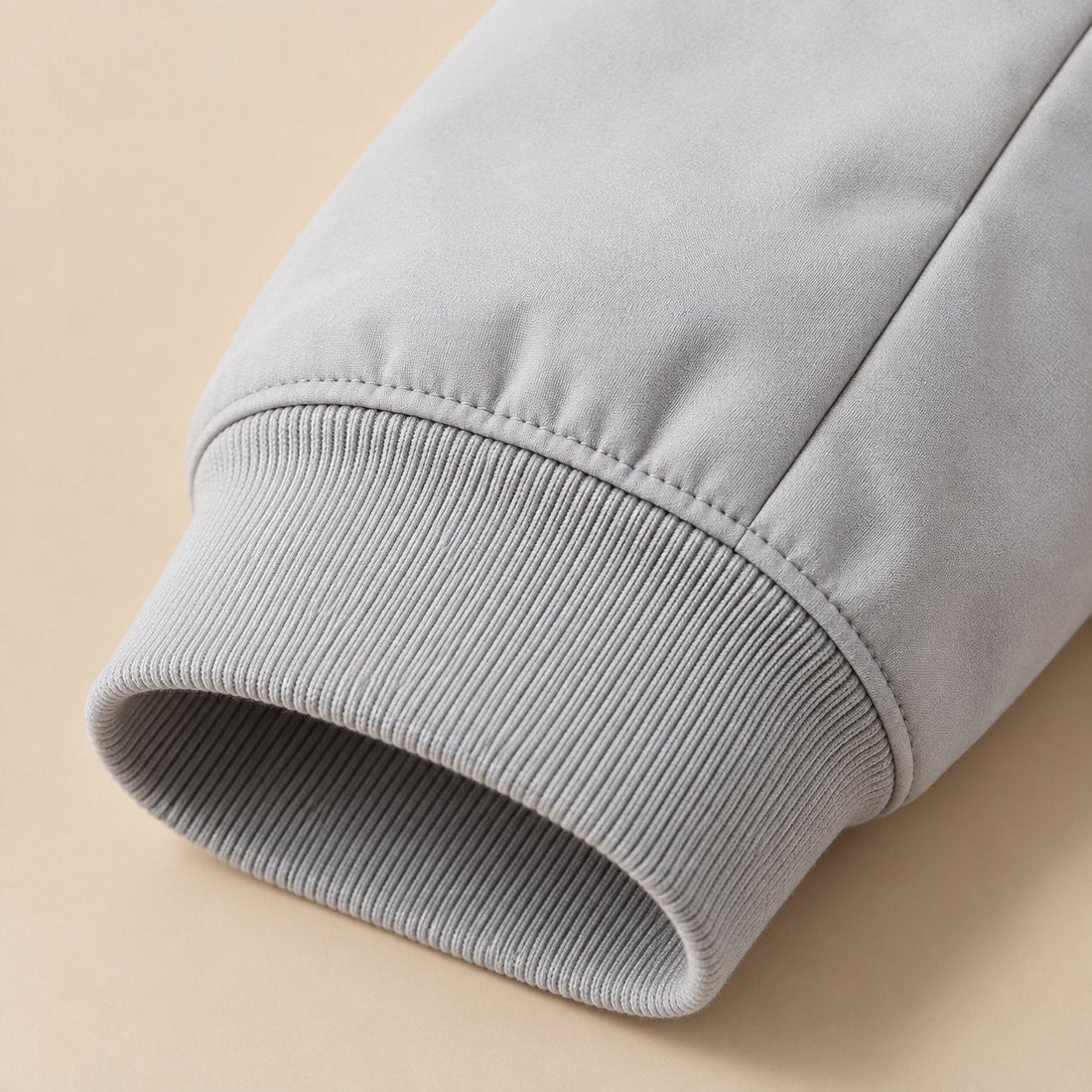 Men's Hooded Down Jacket with Quilted Panels