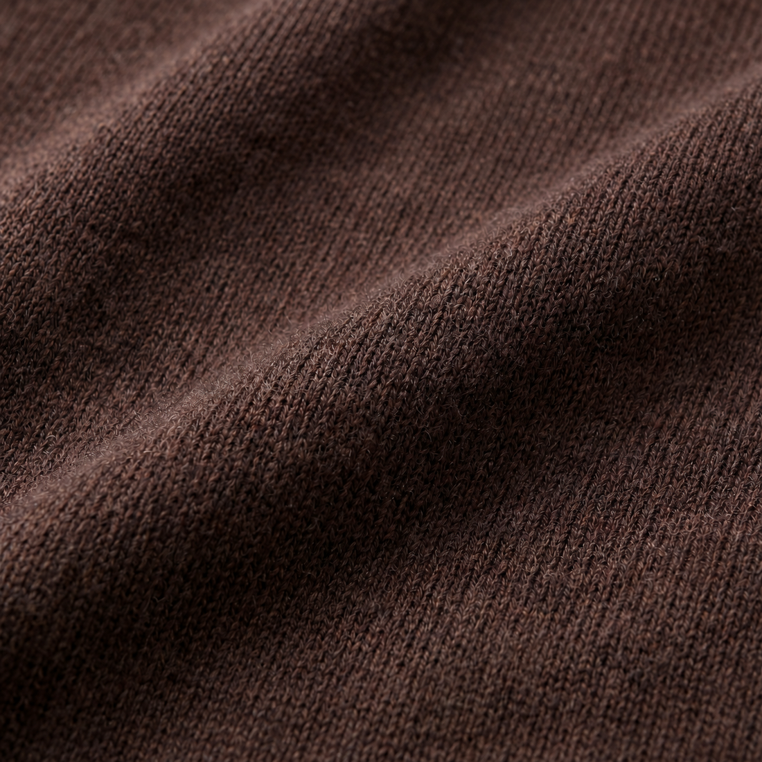 Brown Half-Zip Sweater