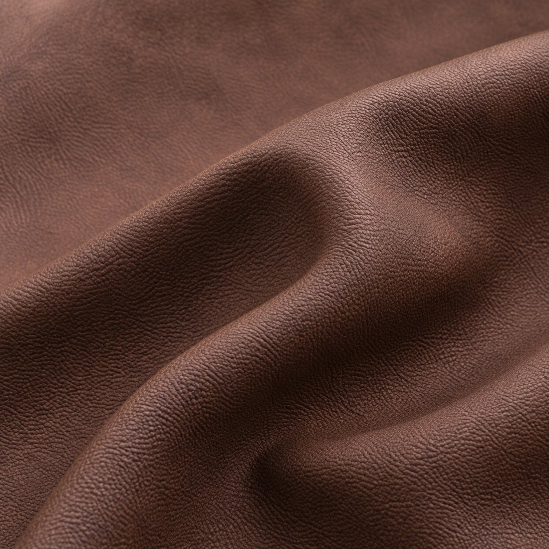 Men's Faux Leather Zip-Up Jacket