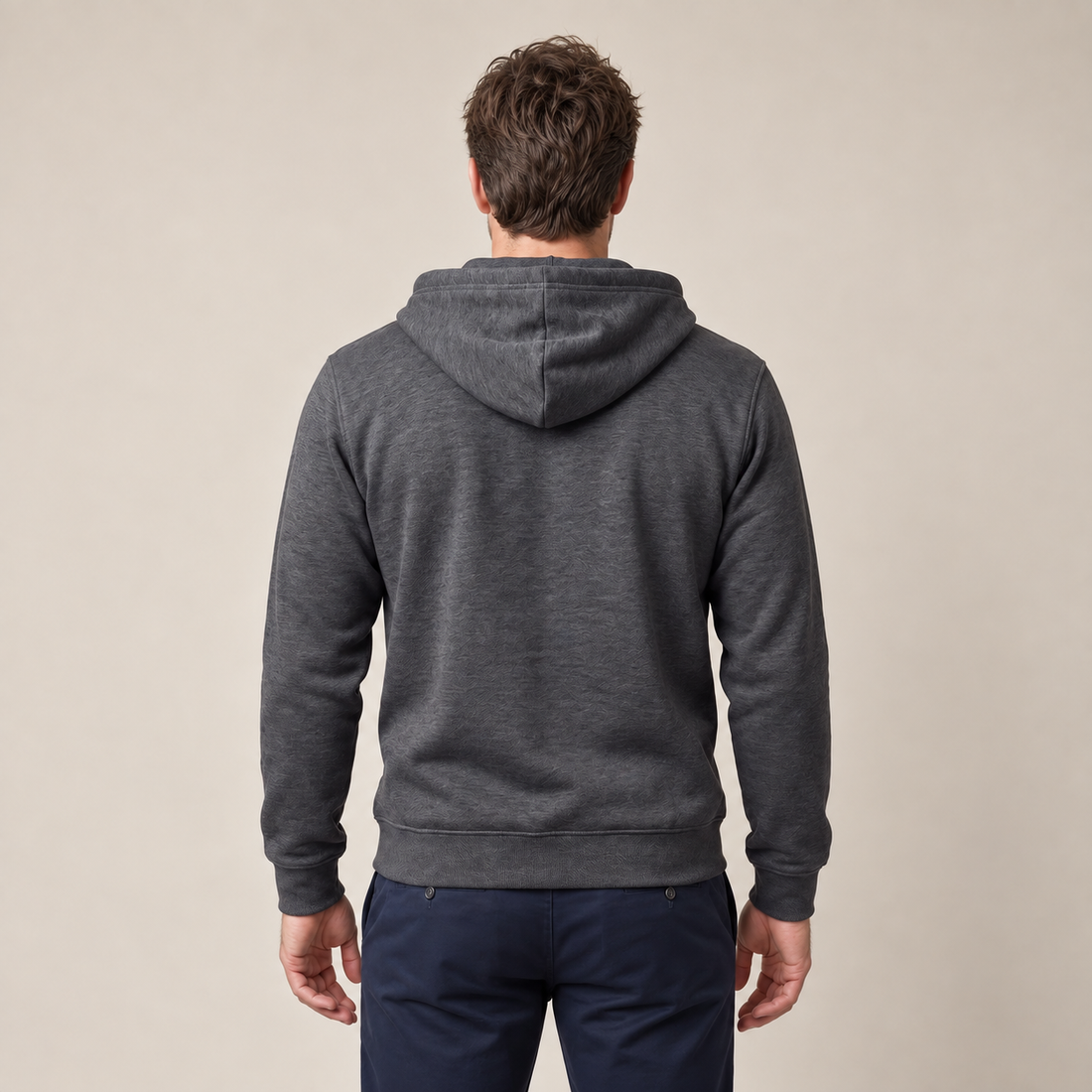 Men's Autumn Fleece Hoodie Vest