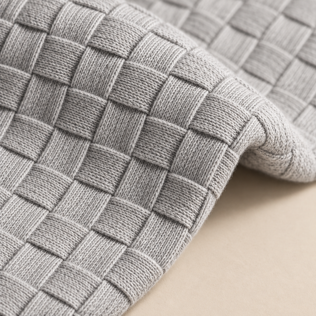 Men's Basket Weave Knit T-Shirt