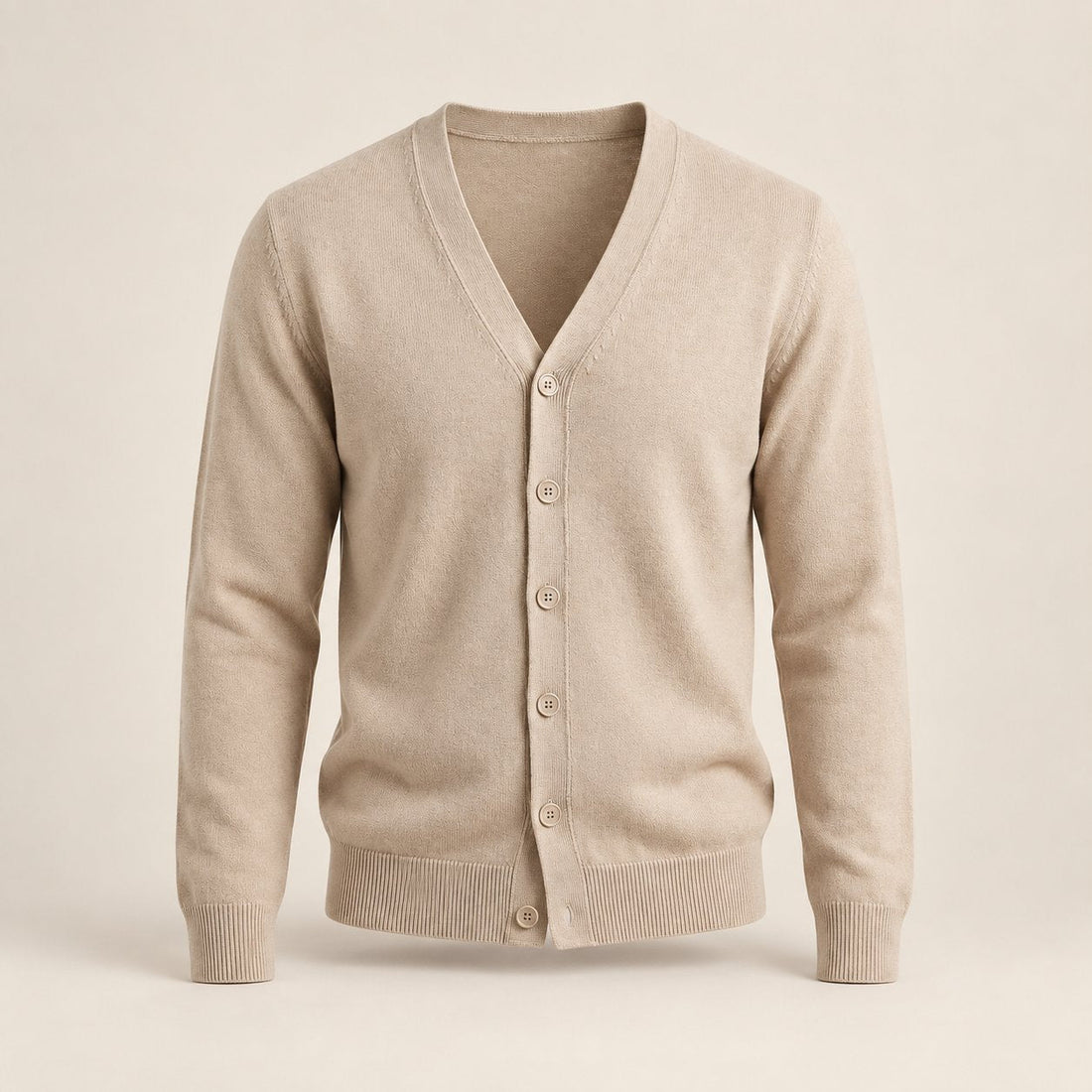 Men's Casual V-Neck Cardigan