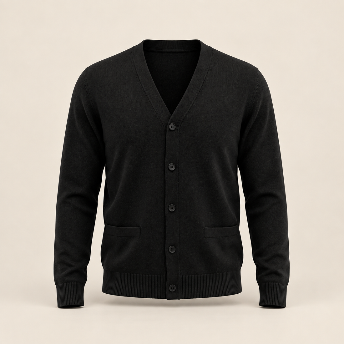 Men's Casual V-Neck Cardigan