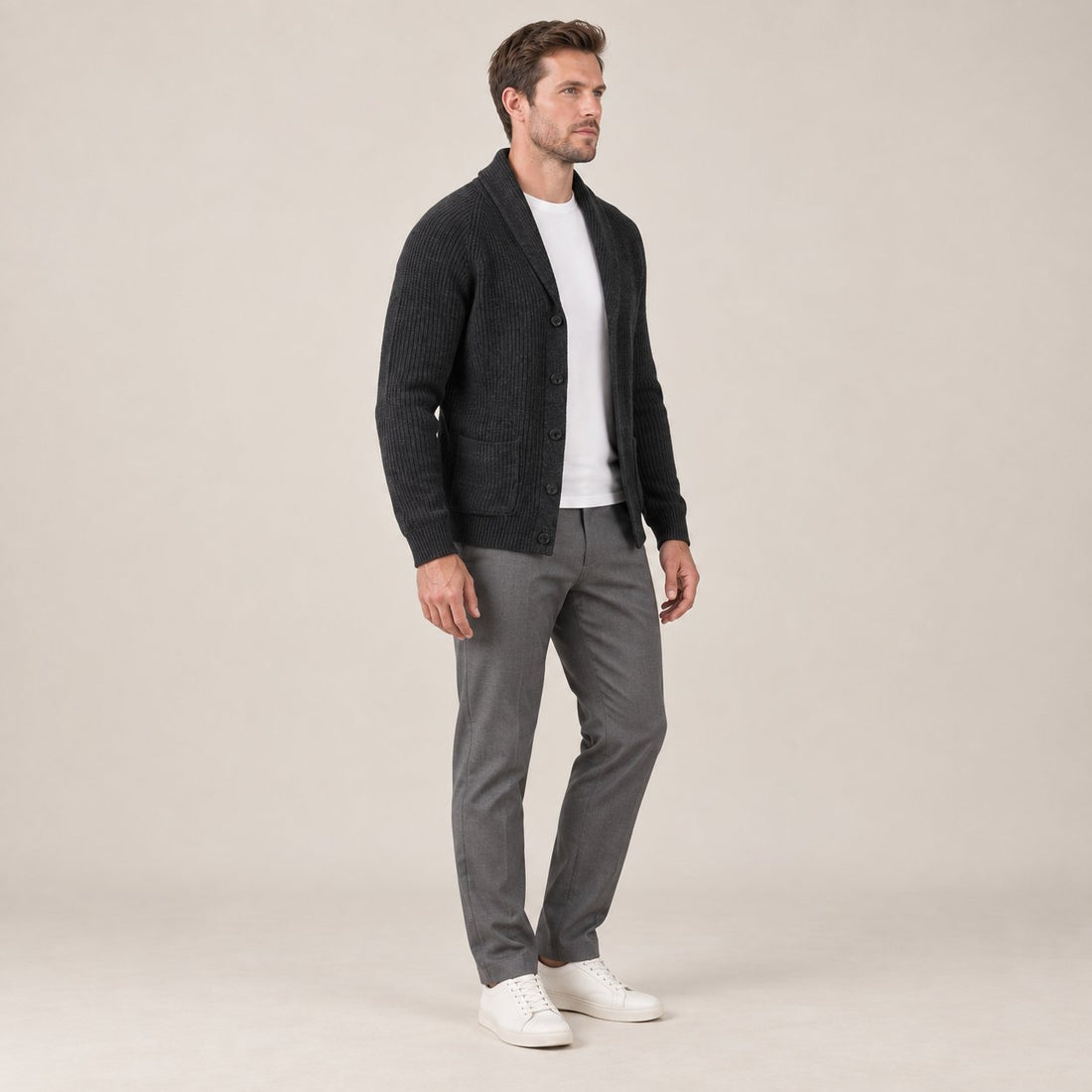 Men's Classic Knitted Cardigan