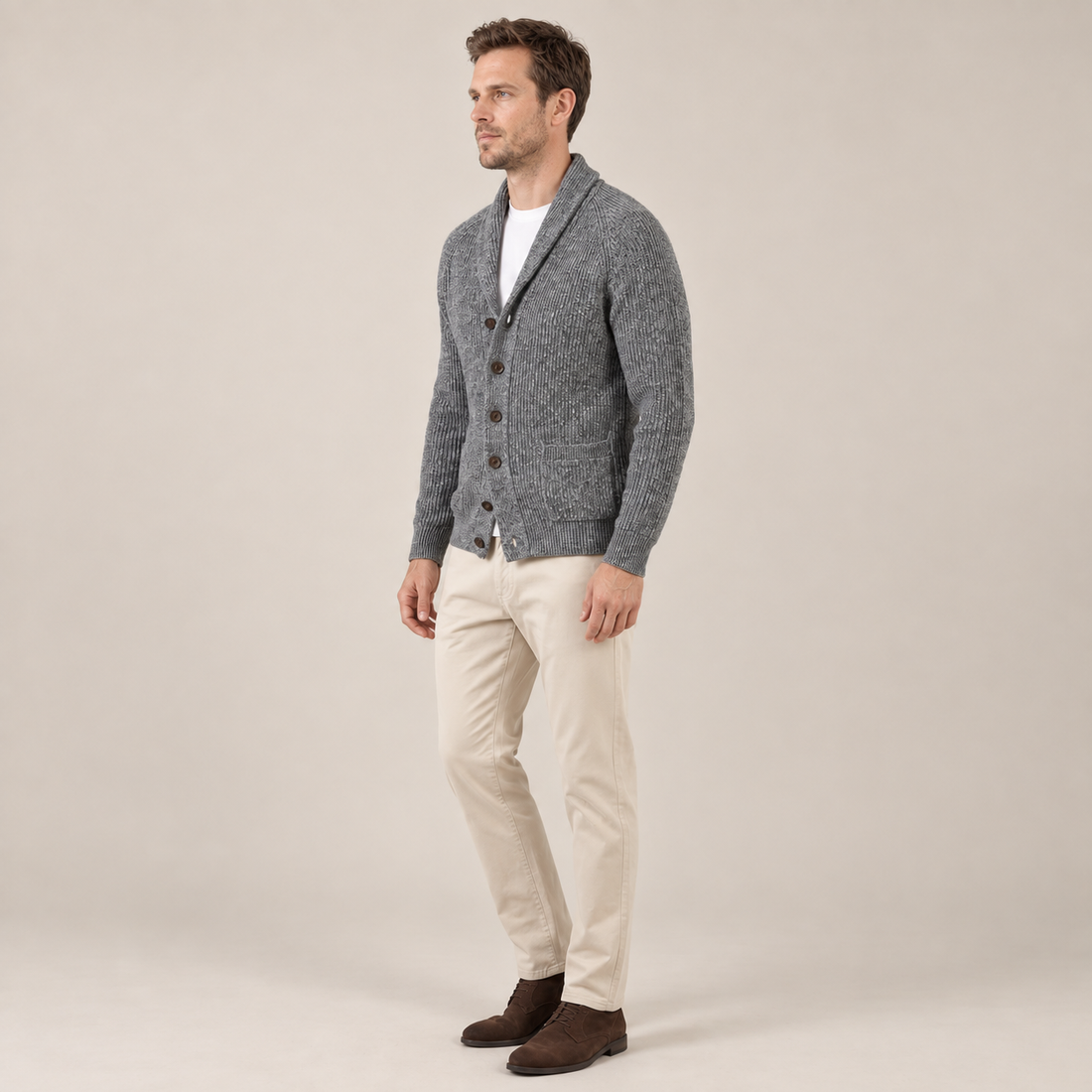 Men's Classic Knitted Cardigan