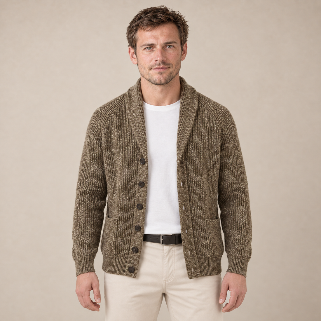 Men's Classic Knitted Cardigan