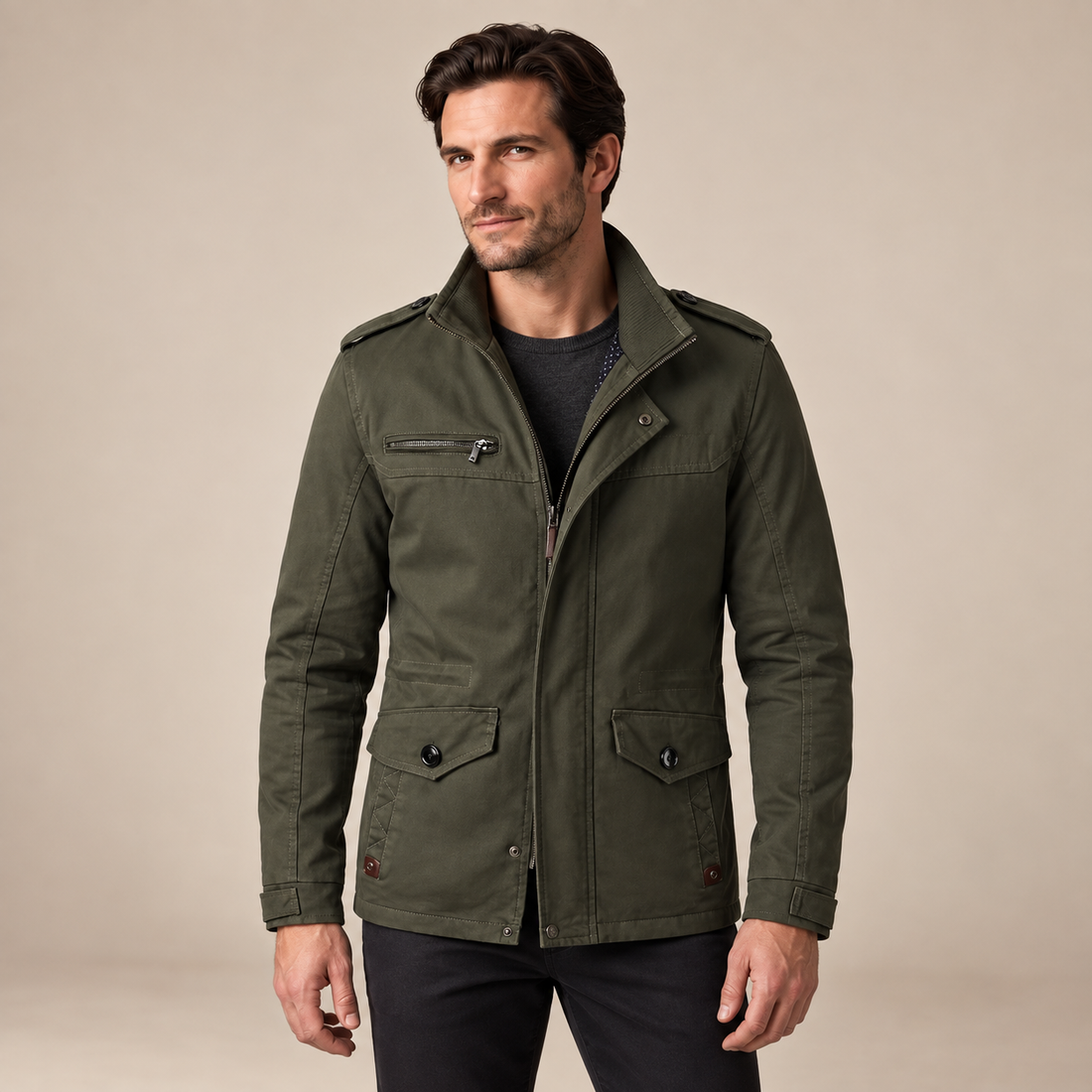 Men's Classic Padded Winter Jacket