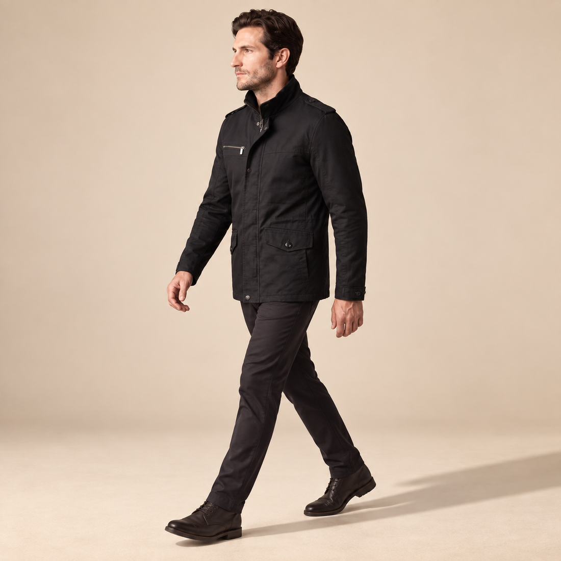 Men's Classic Padded Winter Jacket