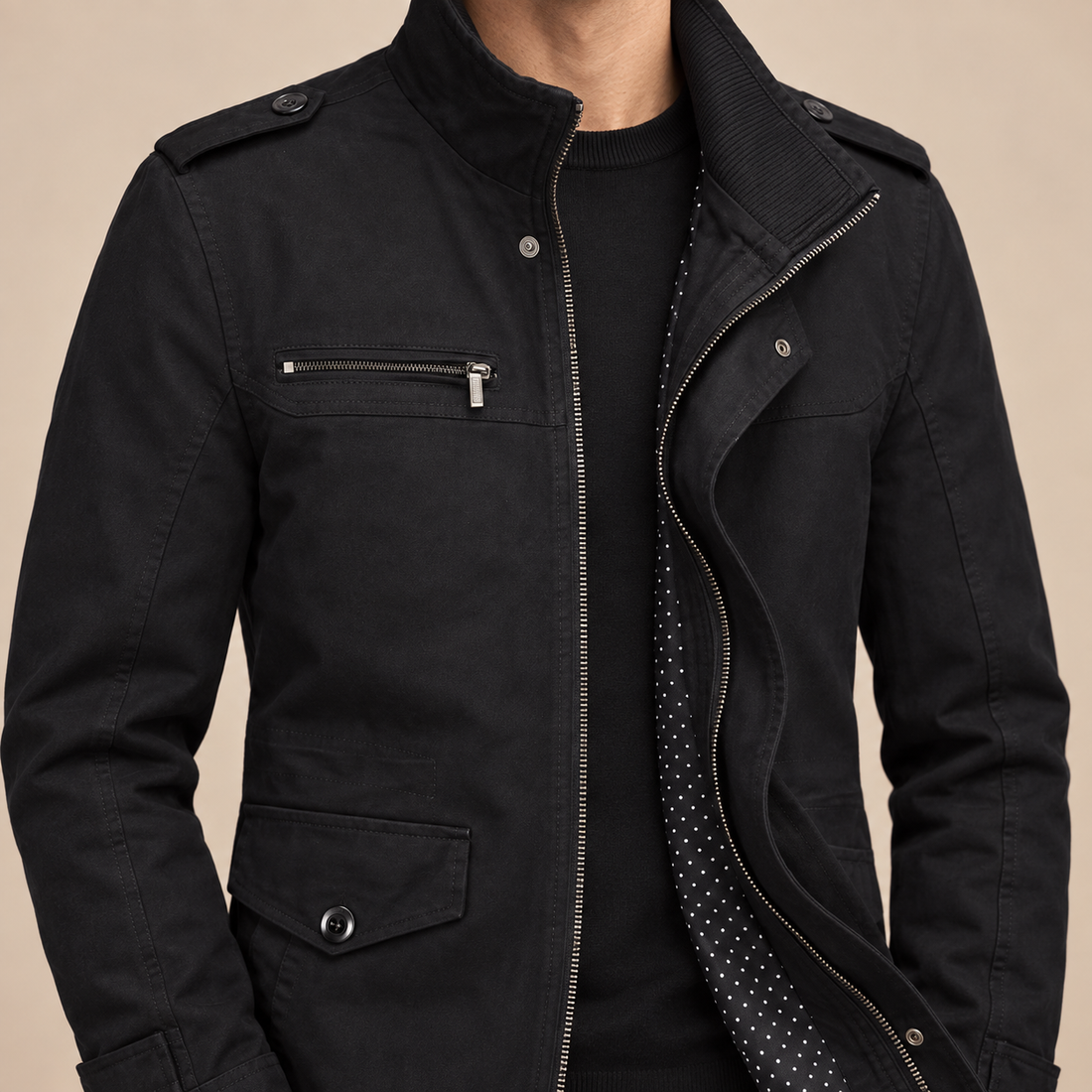 Men's Classic Padded Winter Jacket