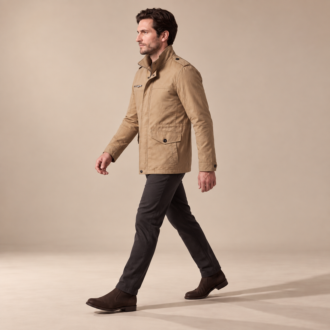 Men's Classic Padded Winter Jacket