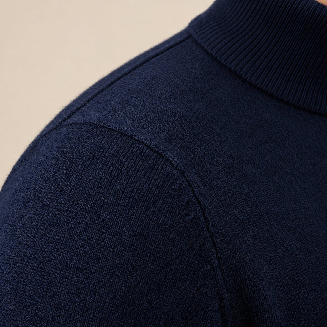 Men's Classic Wool Turtleneck Sweater