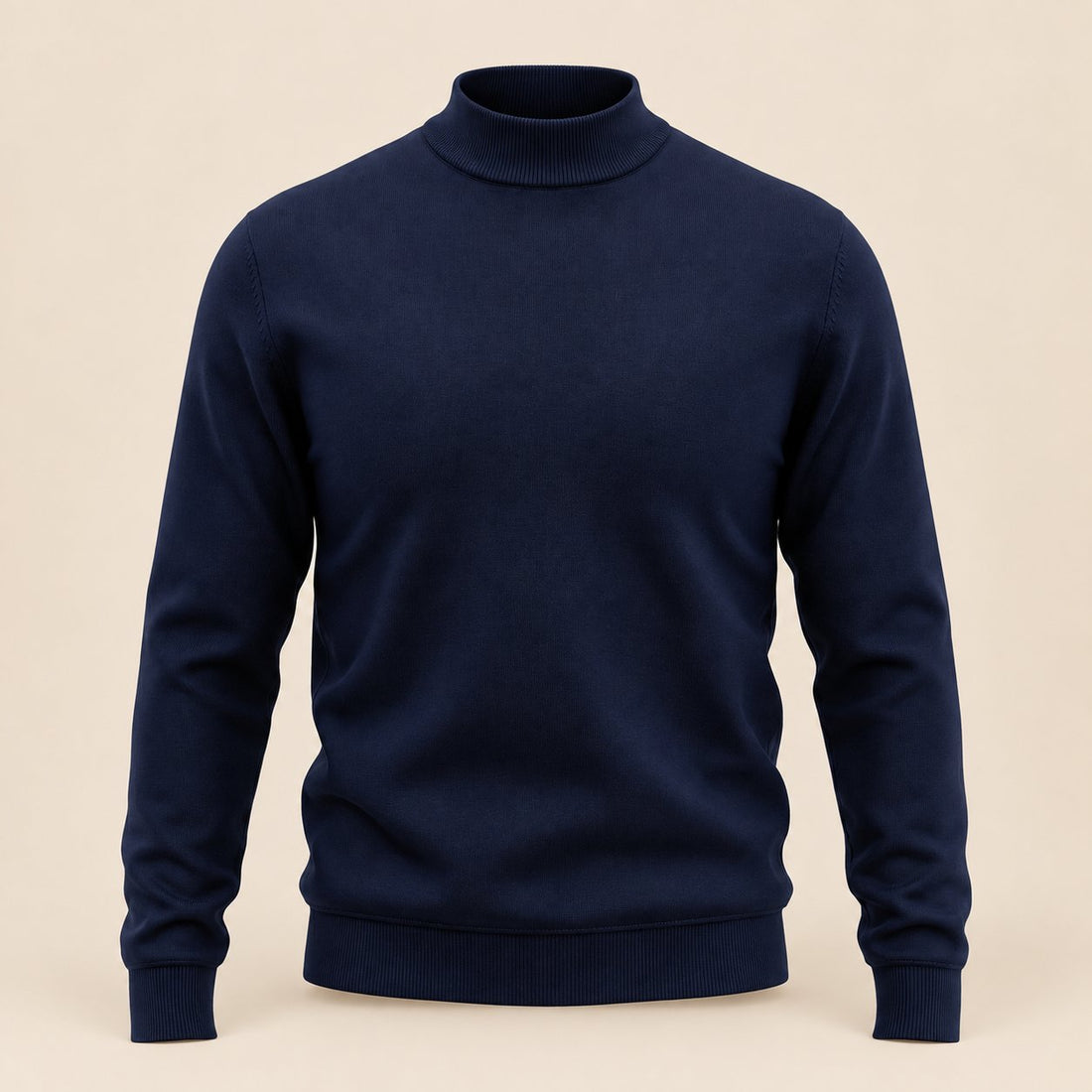 Men's Classic Wool Turtleneck Sweater