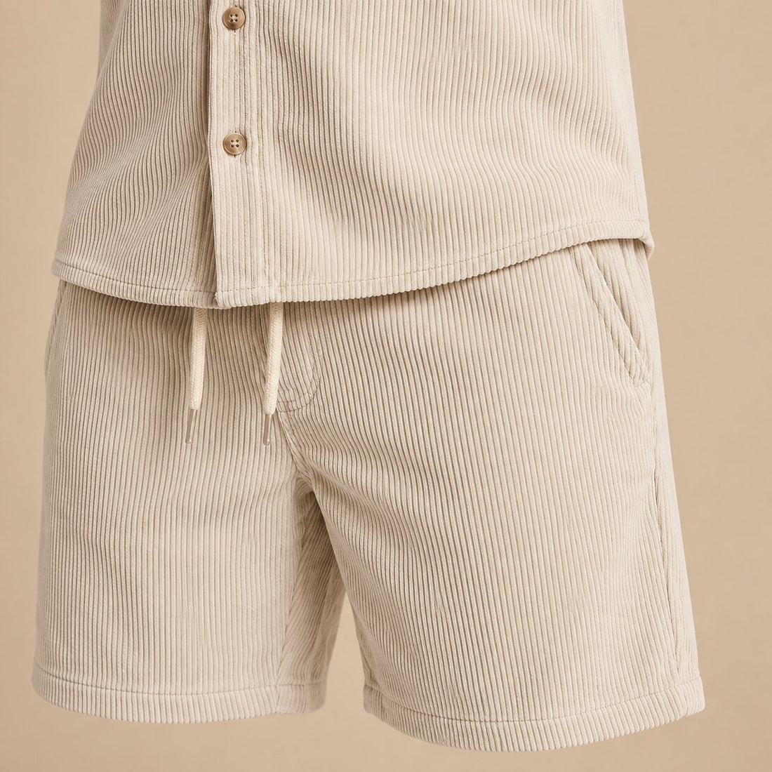 Men's Corduroy 2-Piece Outfit Set