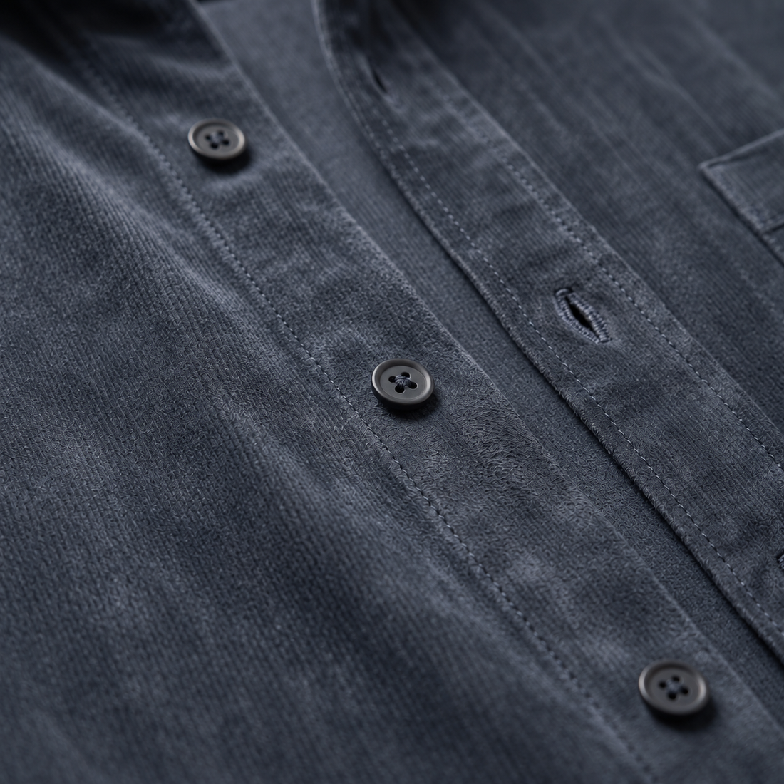 Men's Corduroy Long Sleeve Casual Shirt
