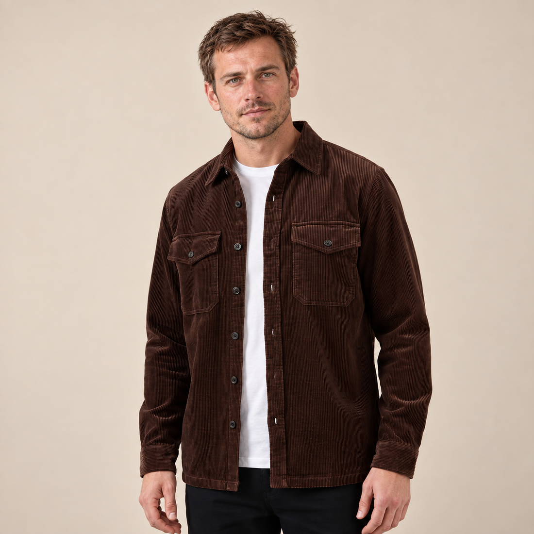 Men's Corduroy Overshirt
