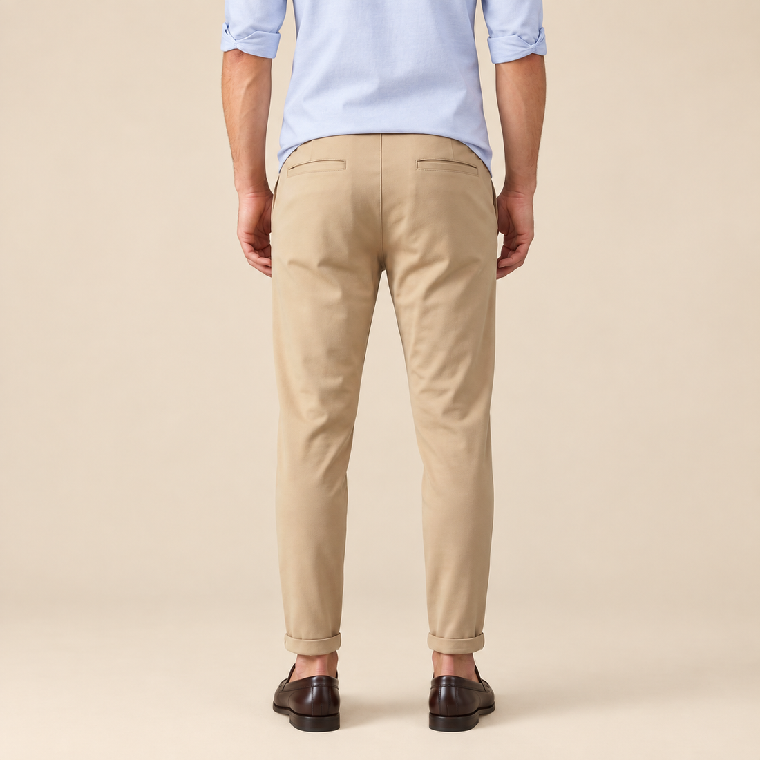 Men's Drawstring Tailored Trousers
