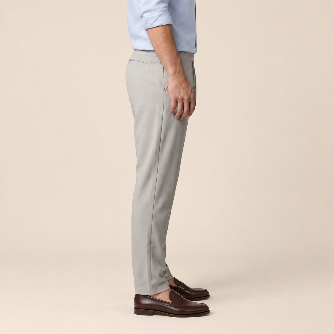 Men's Drawstring Tailored Trousers
