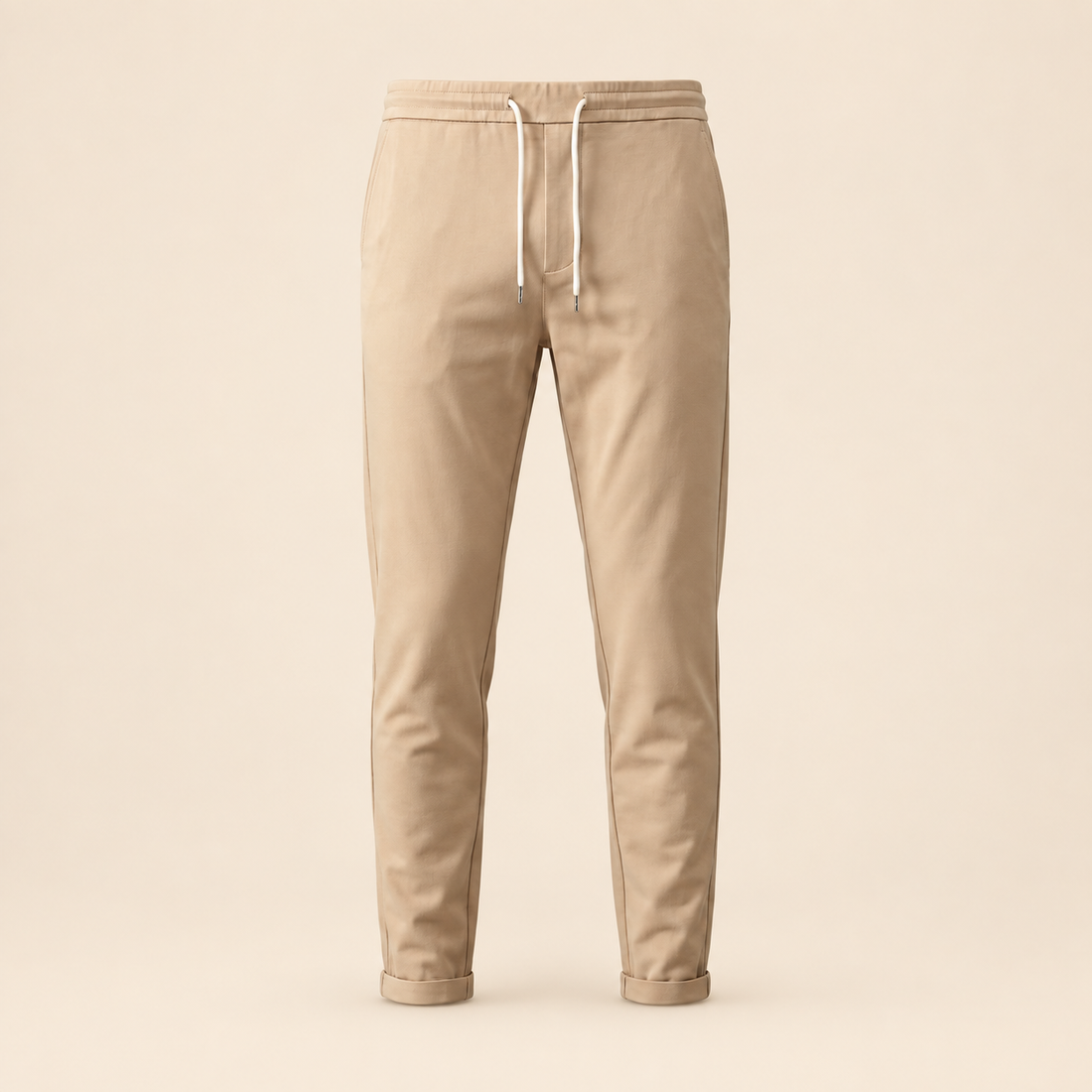 Men's Drawstring Tailored Trousers