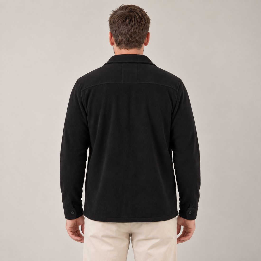 Men's Fleece Overshirt Jacket