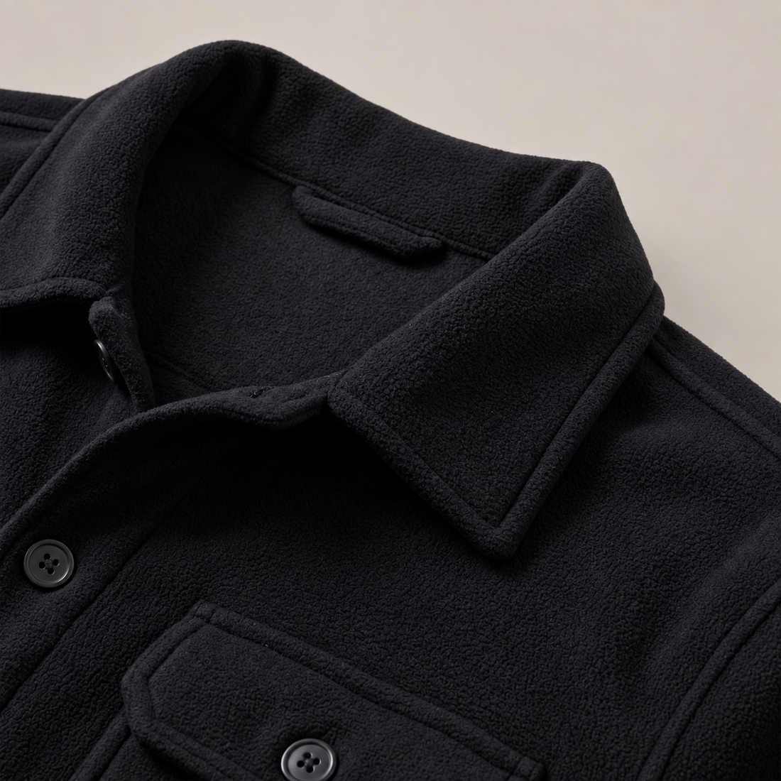Men's Fleece Overshirt Jacket