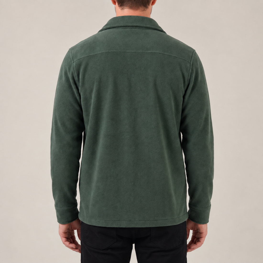Men's Fleece Overshirt Jacket