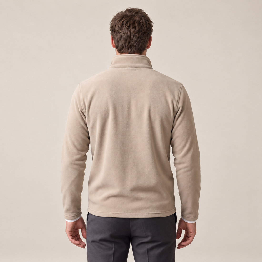 Men's Fleece Quarter-Zip Pullover