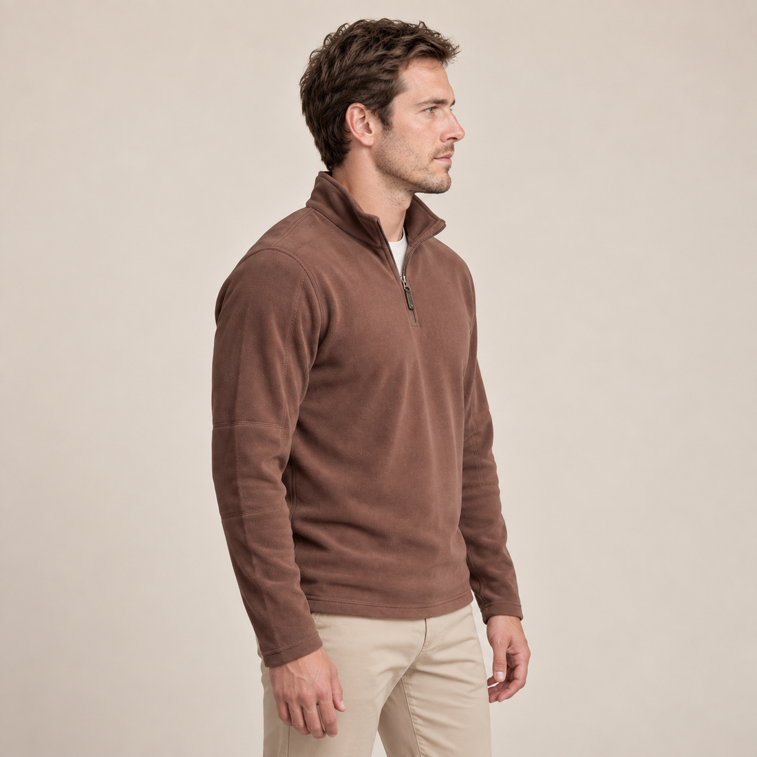 Men's Fleece Quarter-Zip Pullover