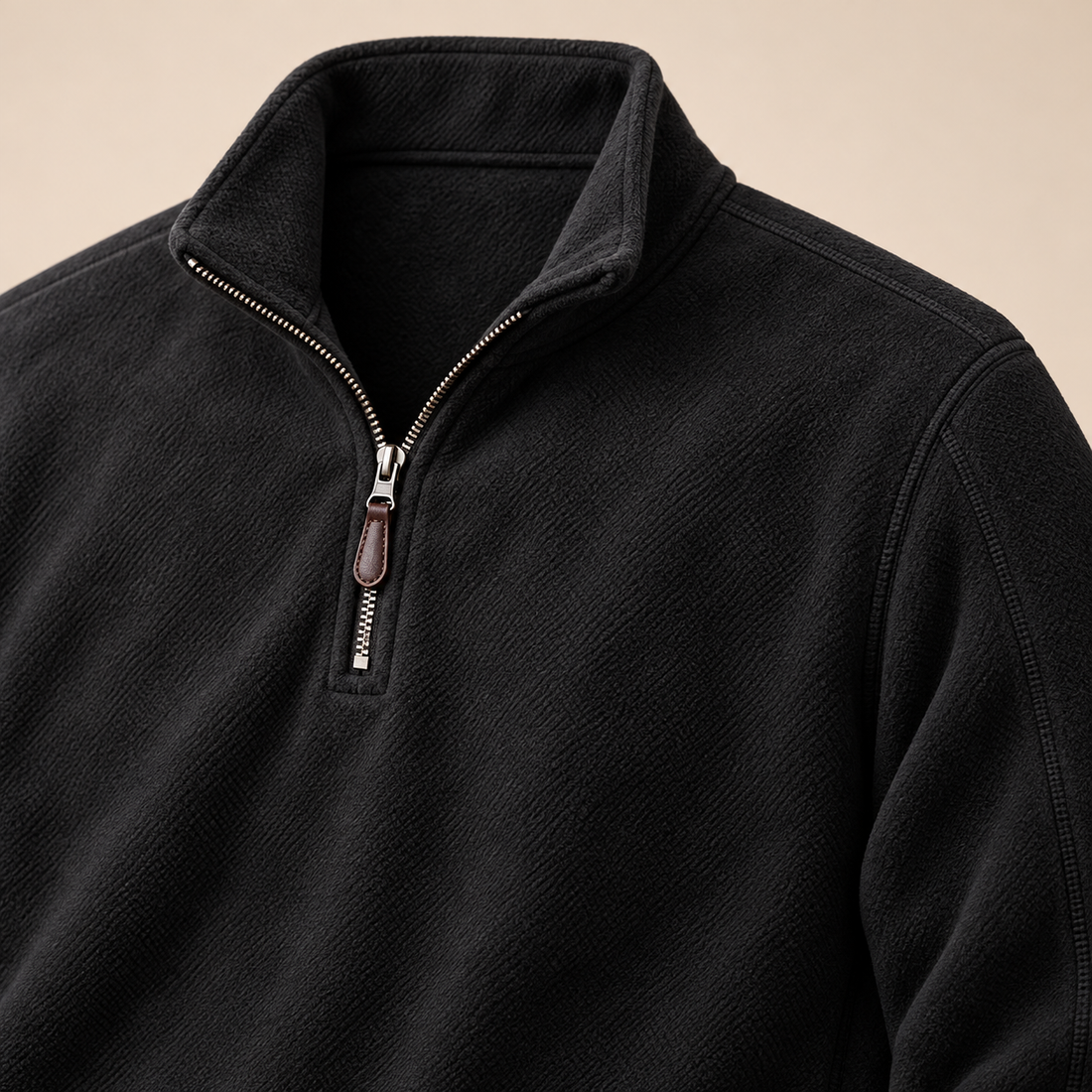 Men's Fleece Quarter-Zip Pullover