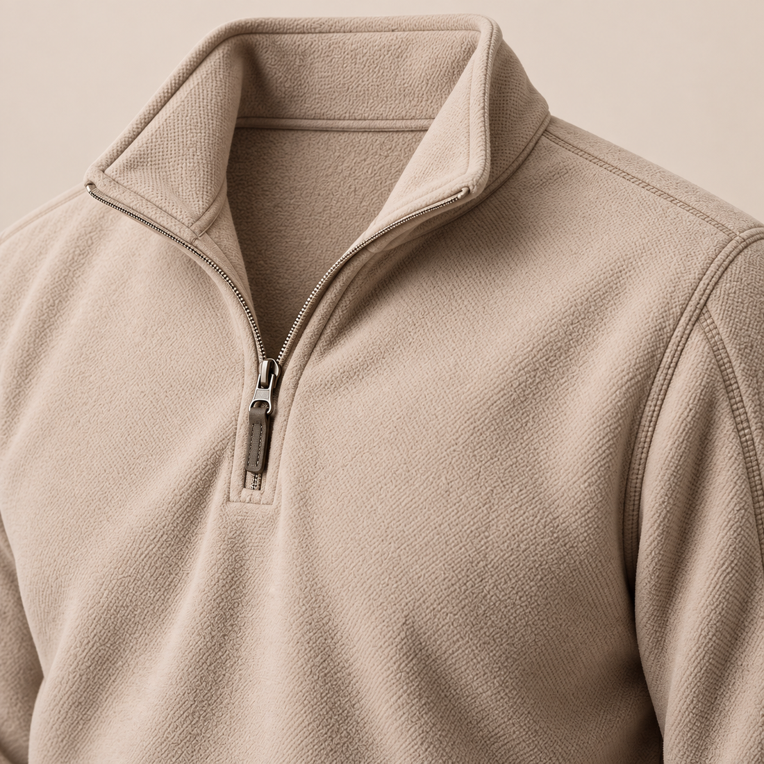 Men's Fleece Quarter-Zip Pullover