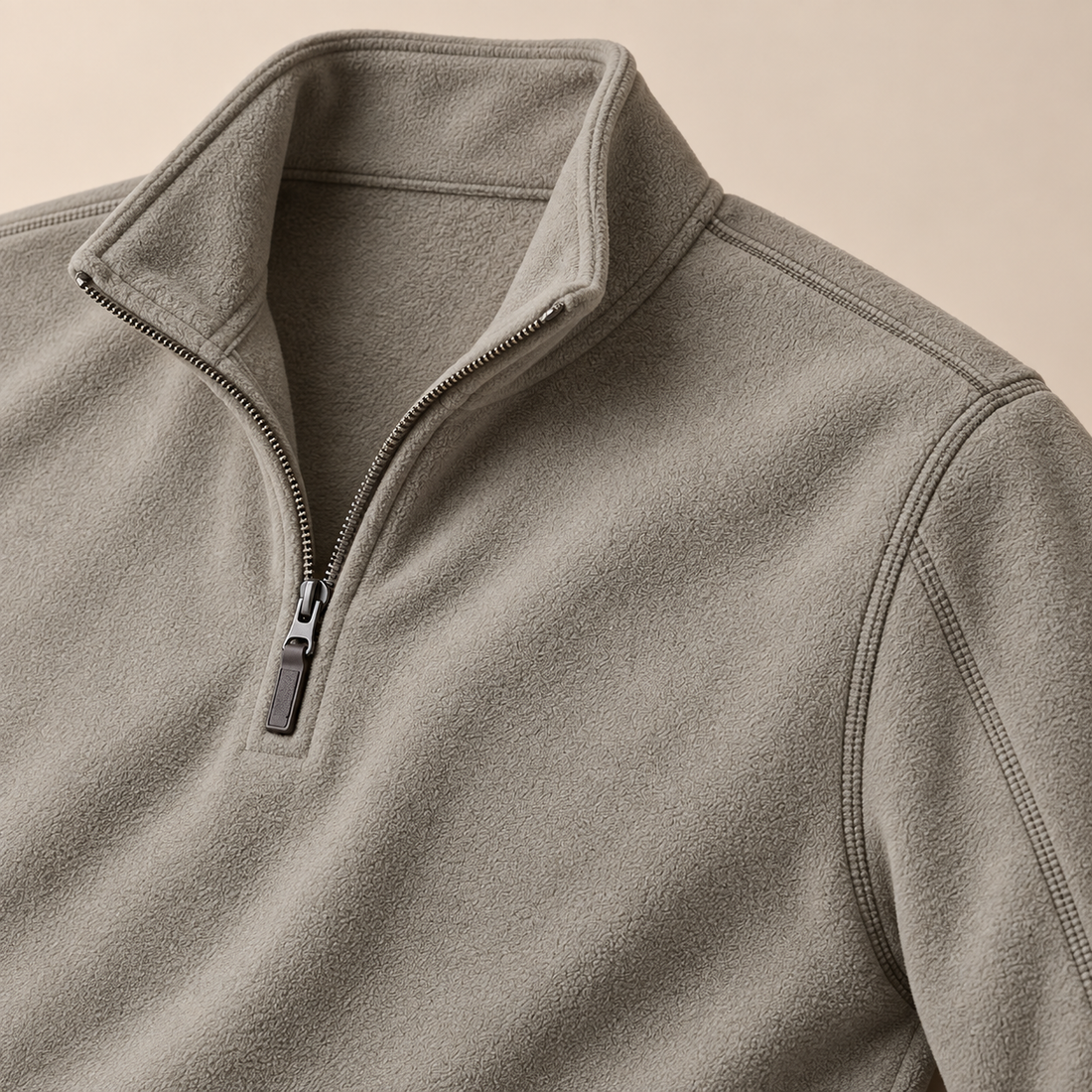 Men's Fleece Quarter-Zip Pullover