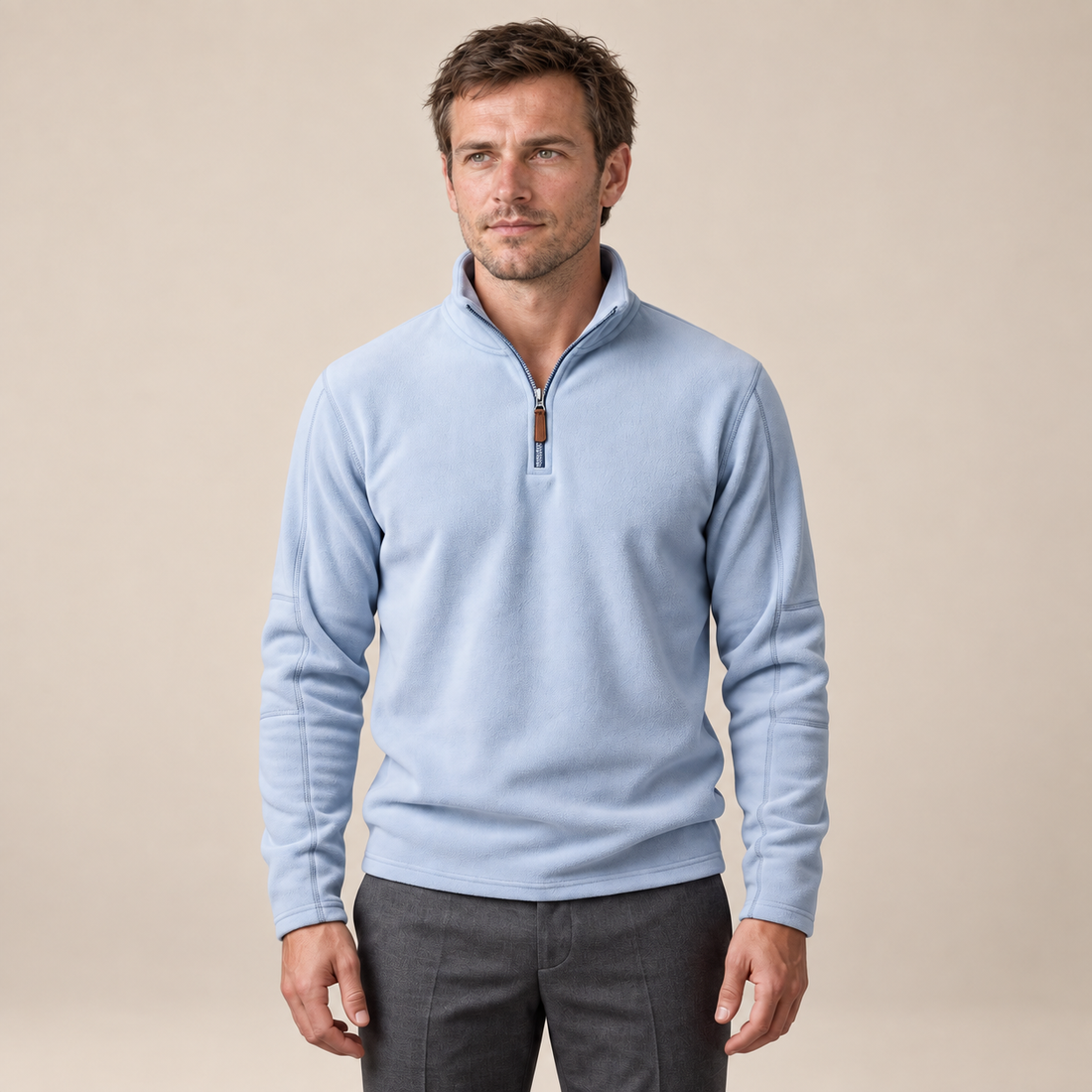 Men's Fleece Quarter-Zip Pullover