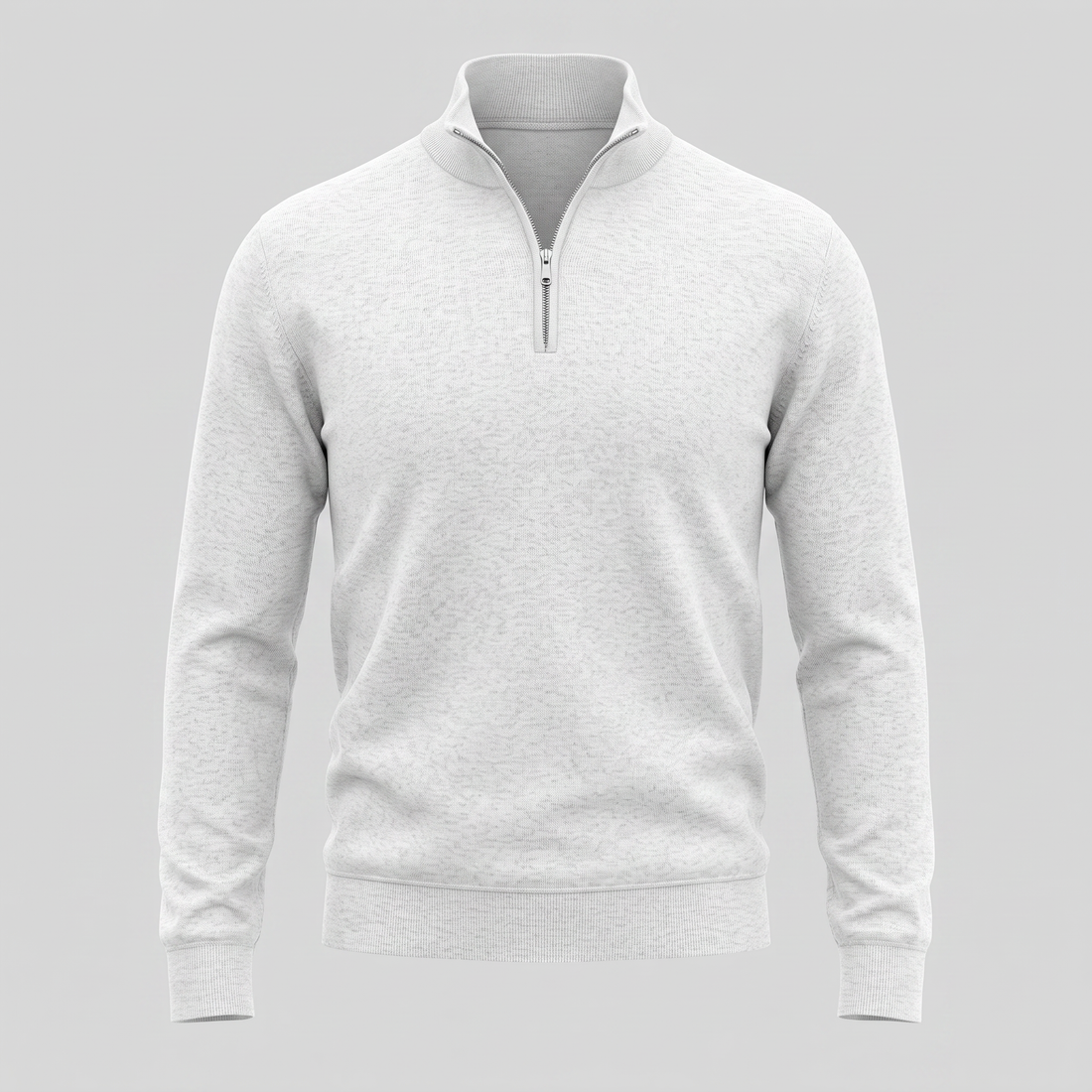 Men's Half-Zip Knit Sweater