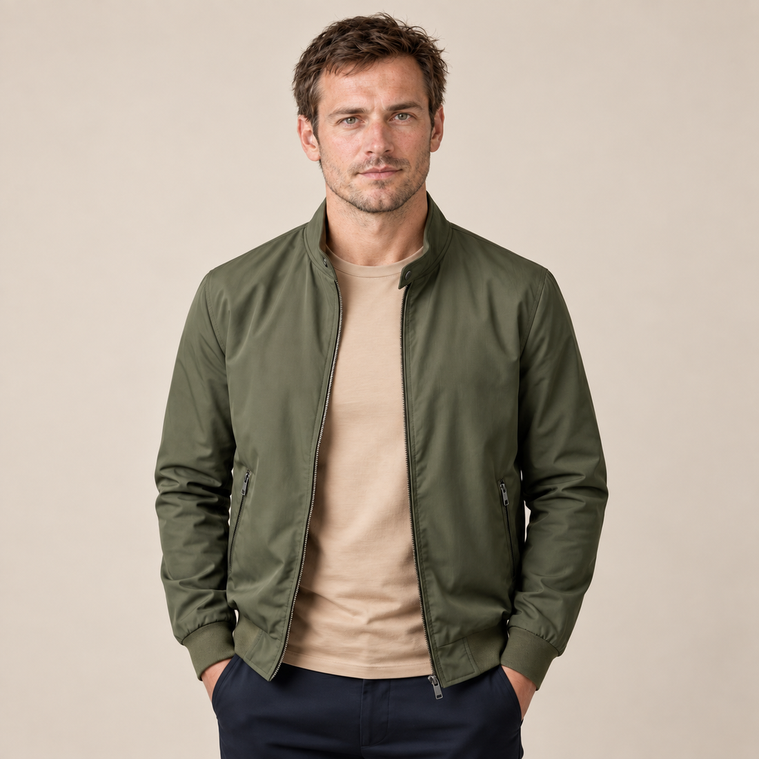Men's Harrington Bomber Jacket