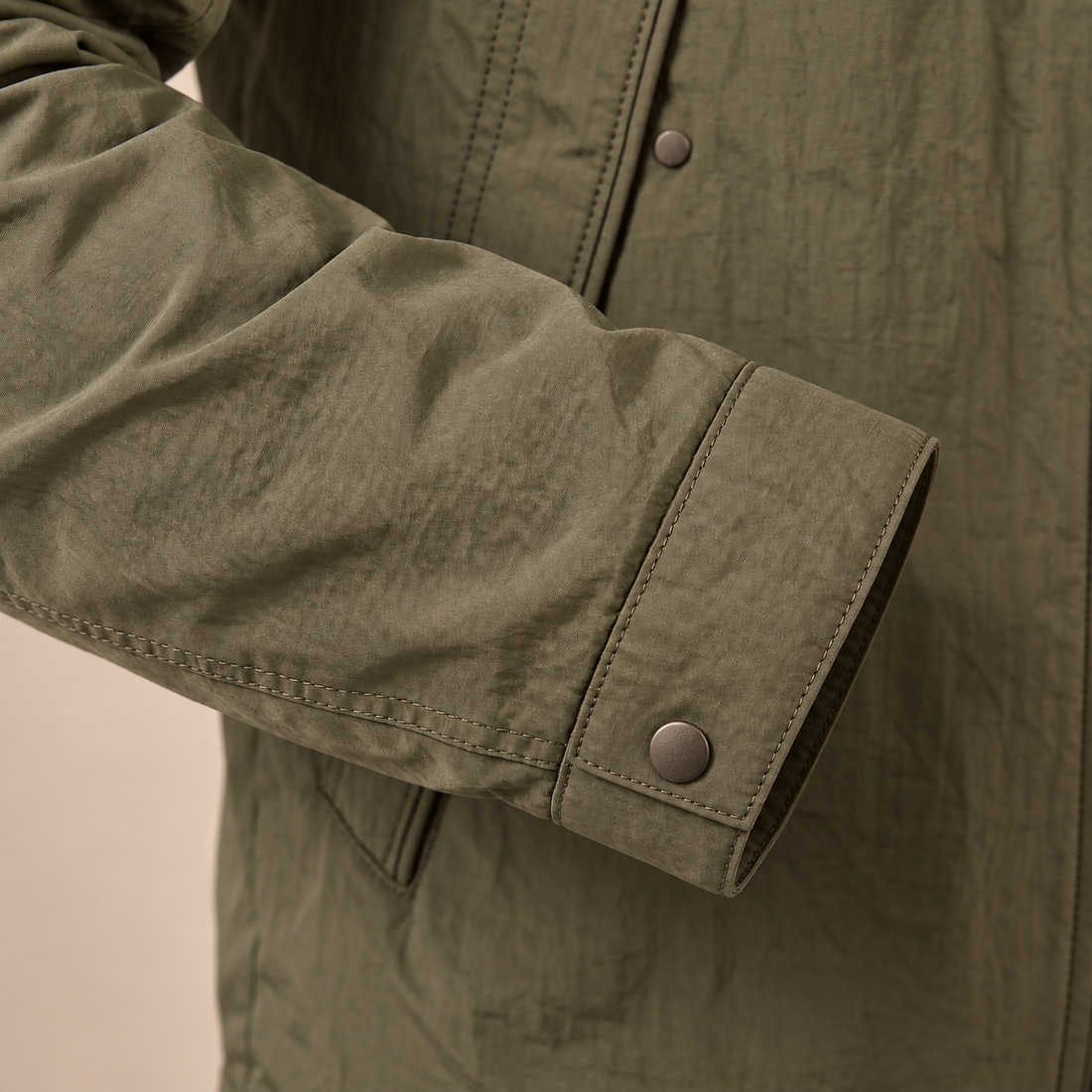 Men's Hooded Lightweight Windbreaker Jacket