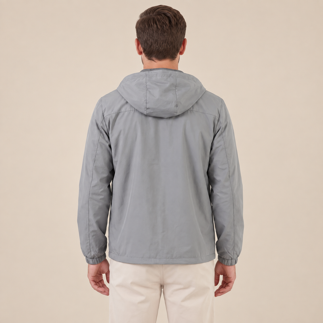 Men's Hooded Windbreaker Jacket