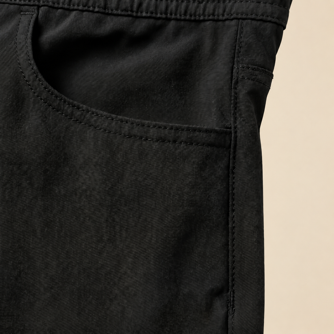 Men's Lightweight Nylon Drawstring Trousers