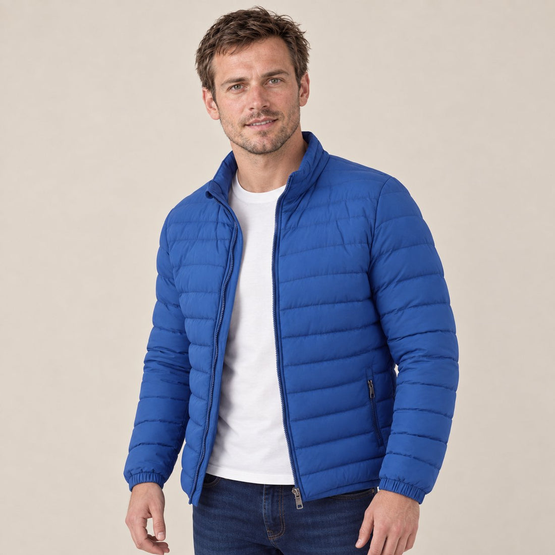Men's Lightweight Puffer Spring Jacket