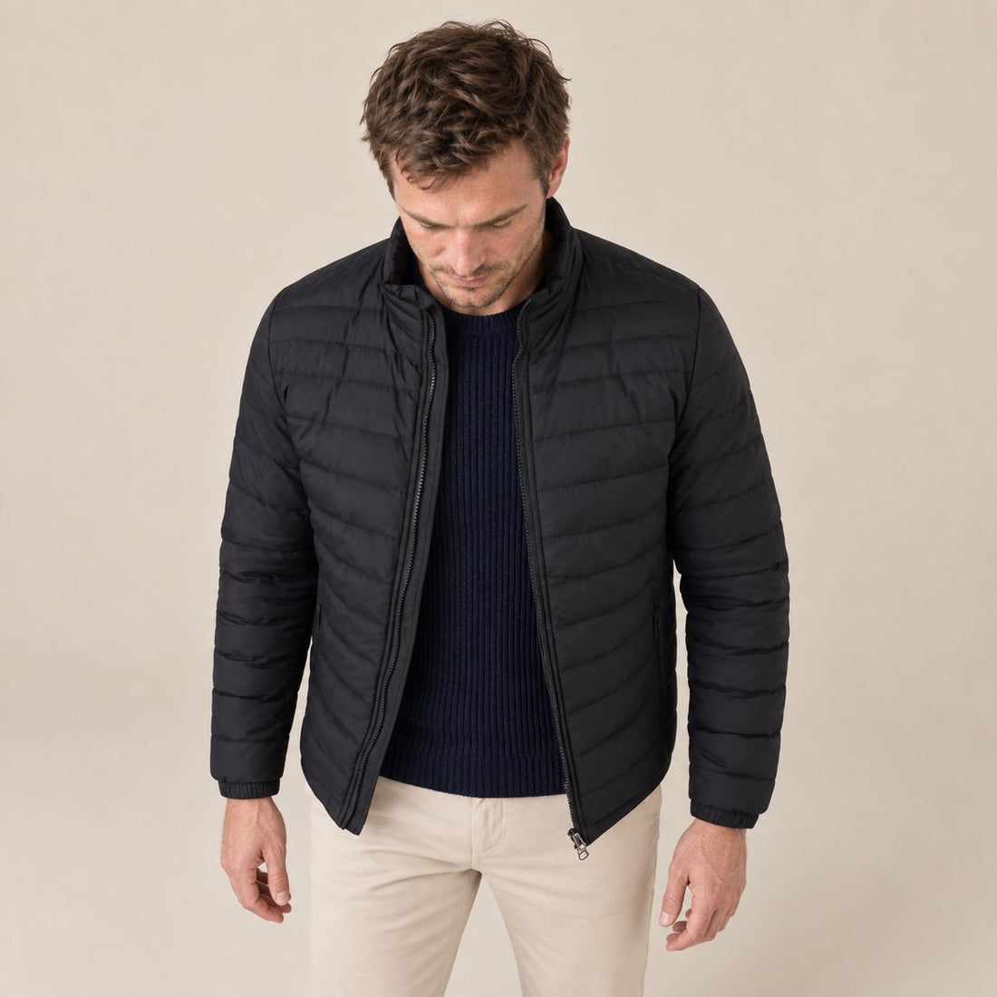 Men's Lightweight Puffer Spring Jacket