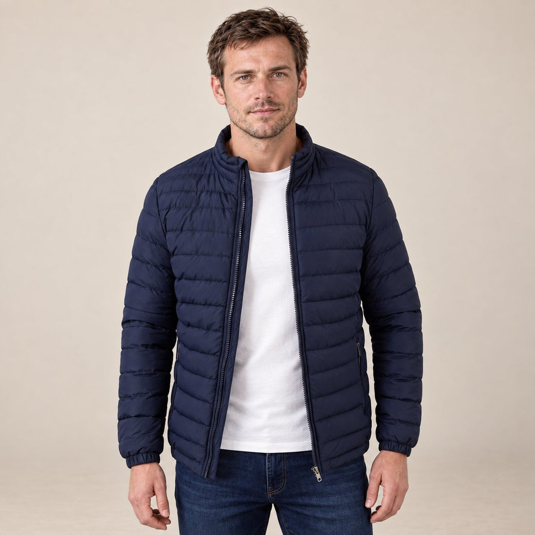 Men's Lightweight Puffer Spring Jacket