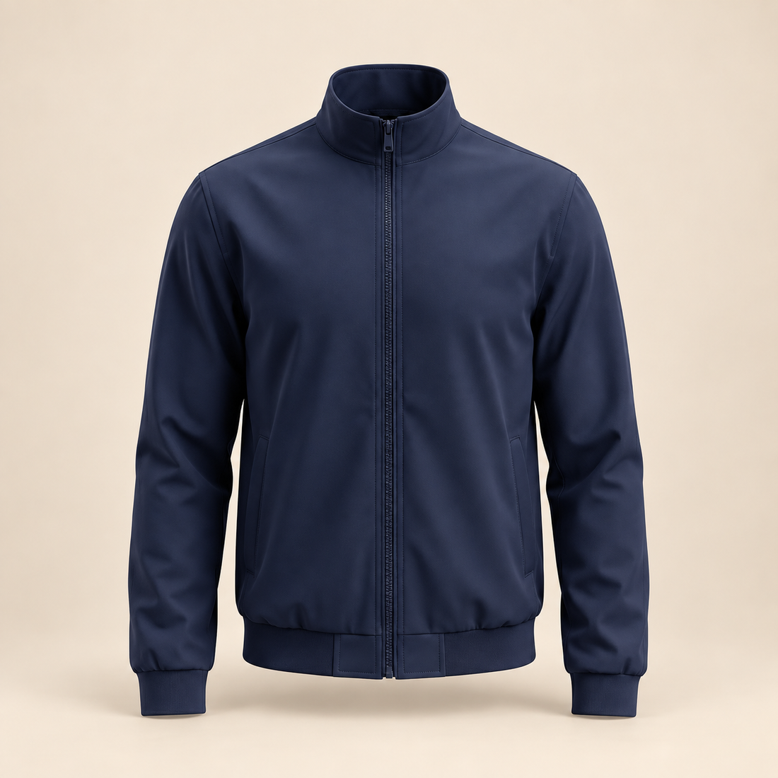 Men's Lightweight Zip-Up Bomber Jacket