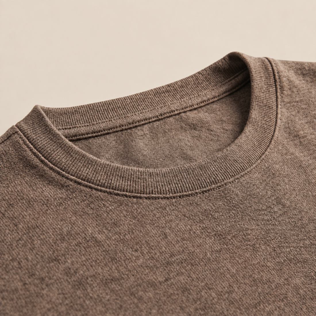 Men's Long-Sleeved Crew Neck Sweater