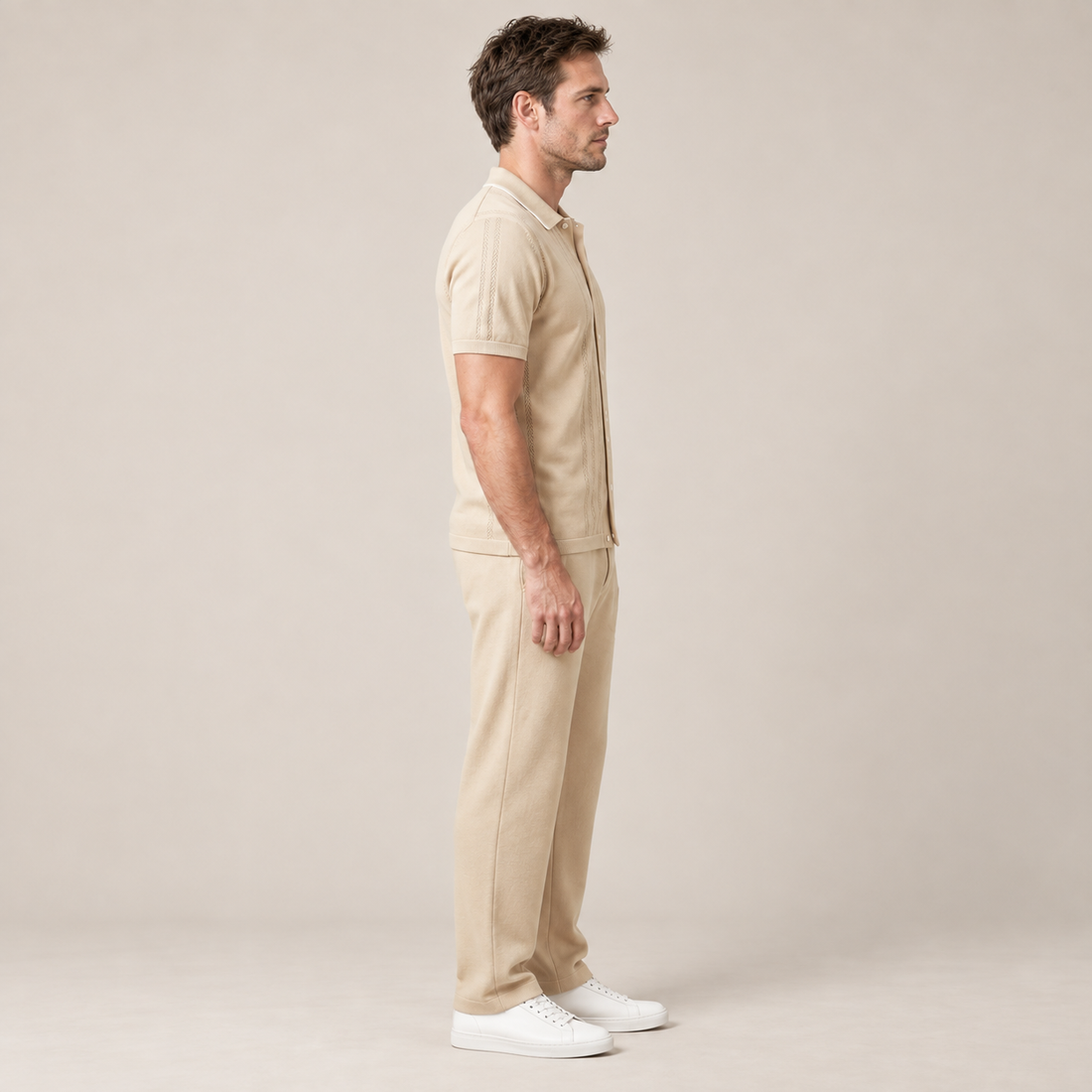 Men's Loungewear Knit Two-Piece Set