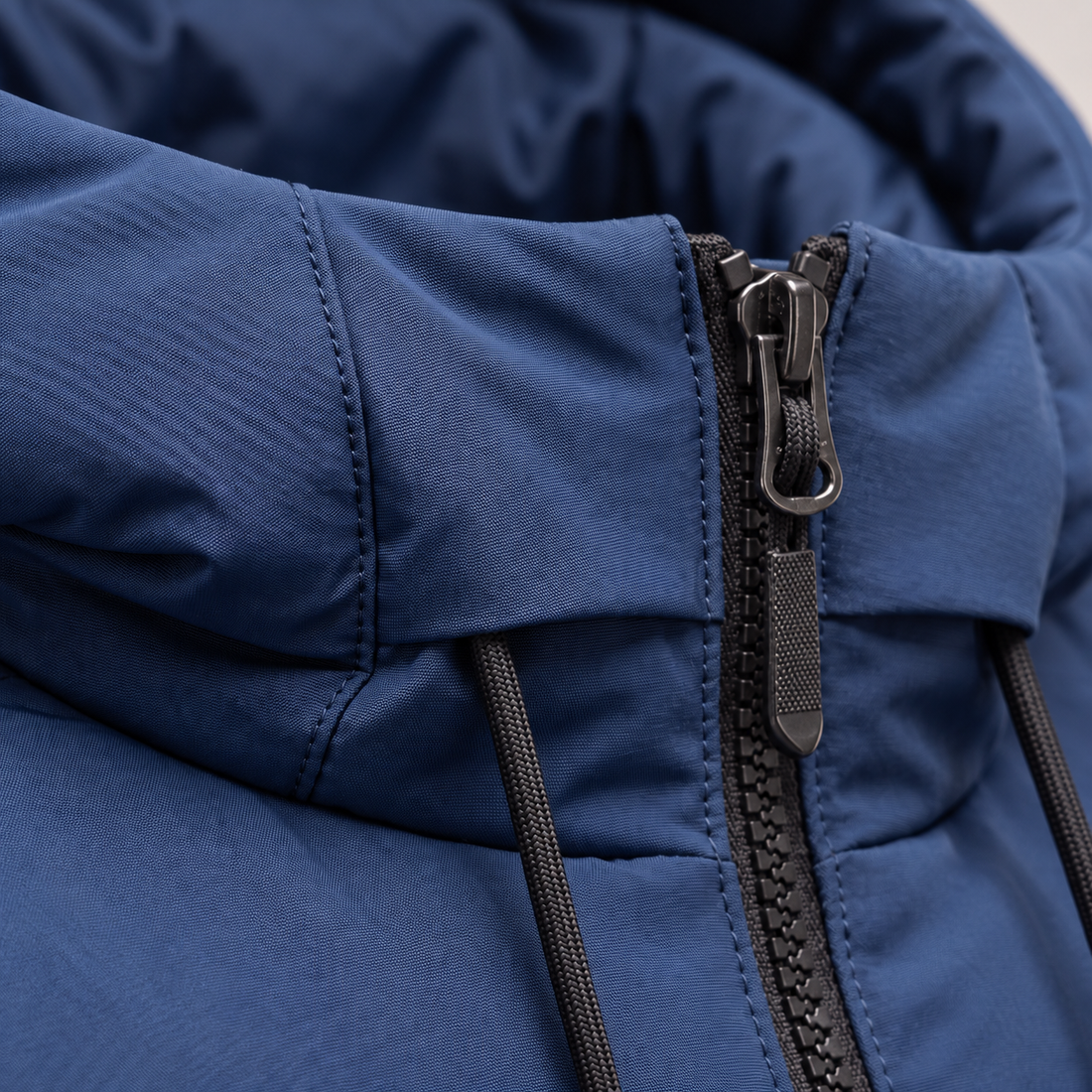 Men's Puffer Winter Jacket with Quilted Insulation