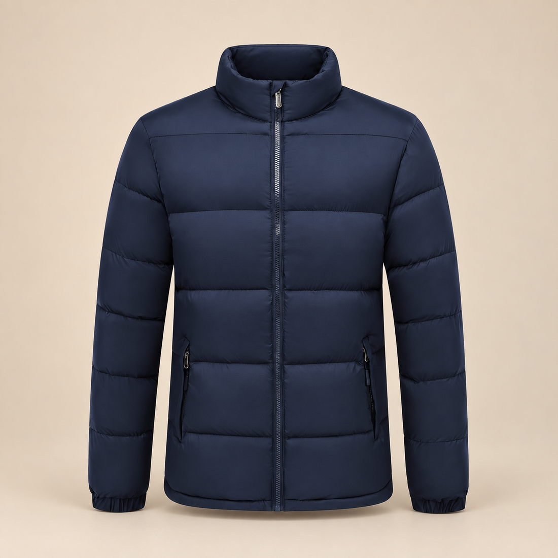Men's Quilted Hooded Puffer Jacket