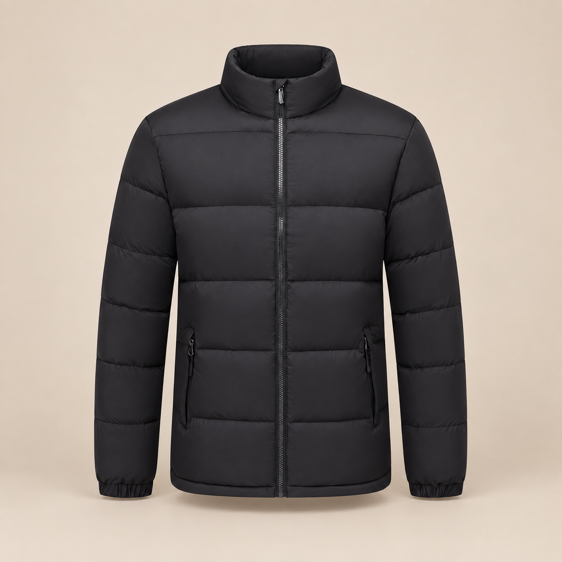 Men's Quilted Hooded Puffer Jacket