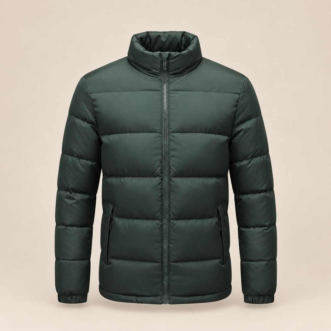Men's Quilted Hooded Puffer Jacket