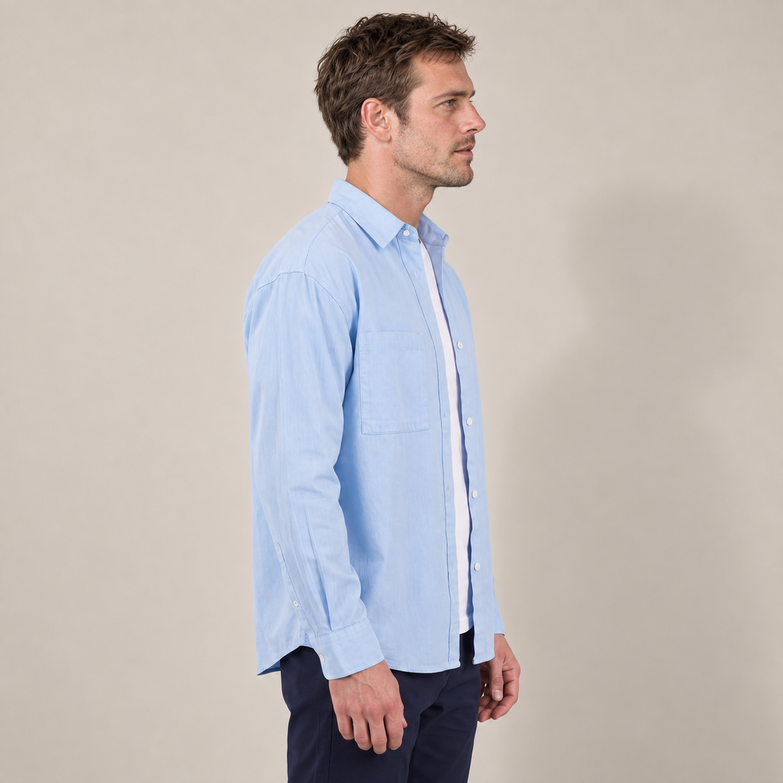 Men's Relaxed Overshirt Jacket