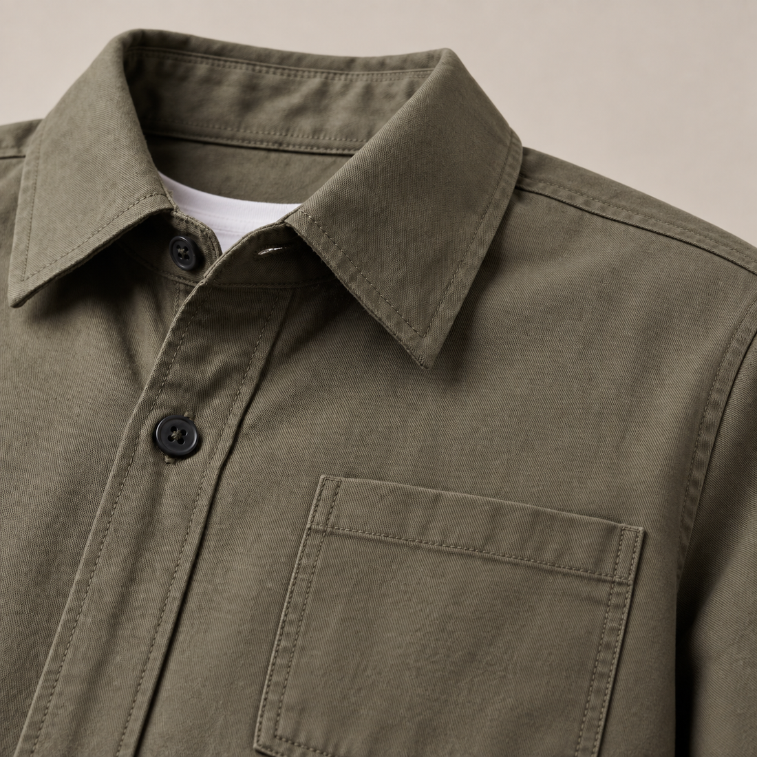 Men's Relaxed Overshirt Jacket